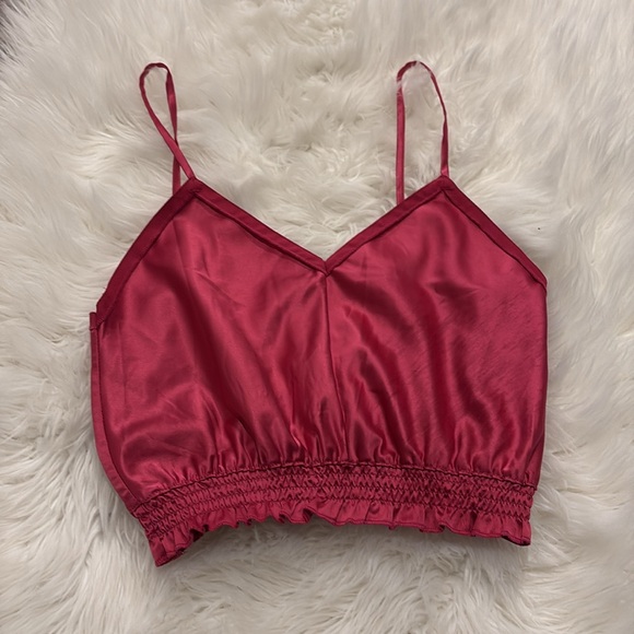 Pink crop tank - Picture 4 of 5